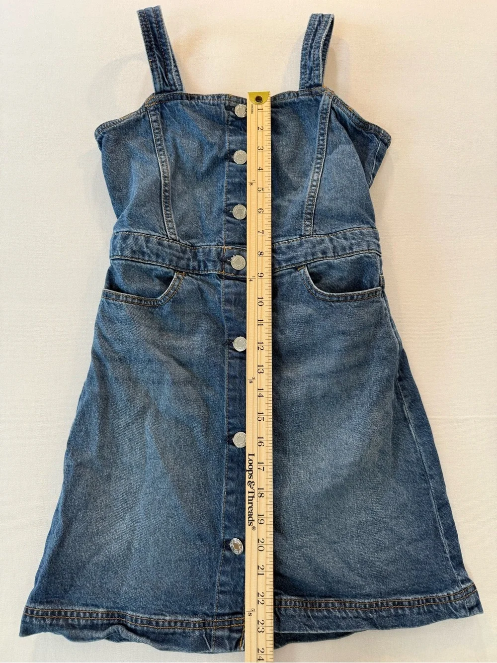 GAP Classic Denim Overalls in Blue
